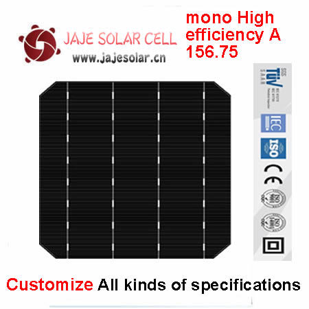 JAJE 156.75 mono solar cell